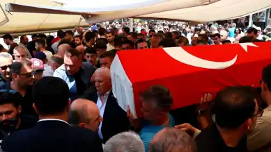 Yangında Ölen 3 Gönüllü Son Yolculuğuna Uğurlandı