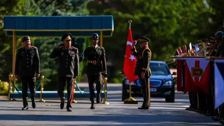 Gürak, Azerbaycan Genelkurmay Başkanı'nı Ağırladı